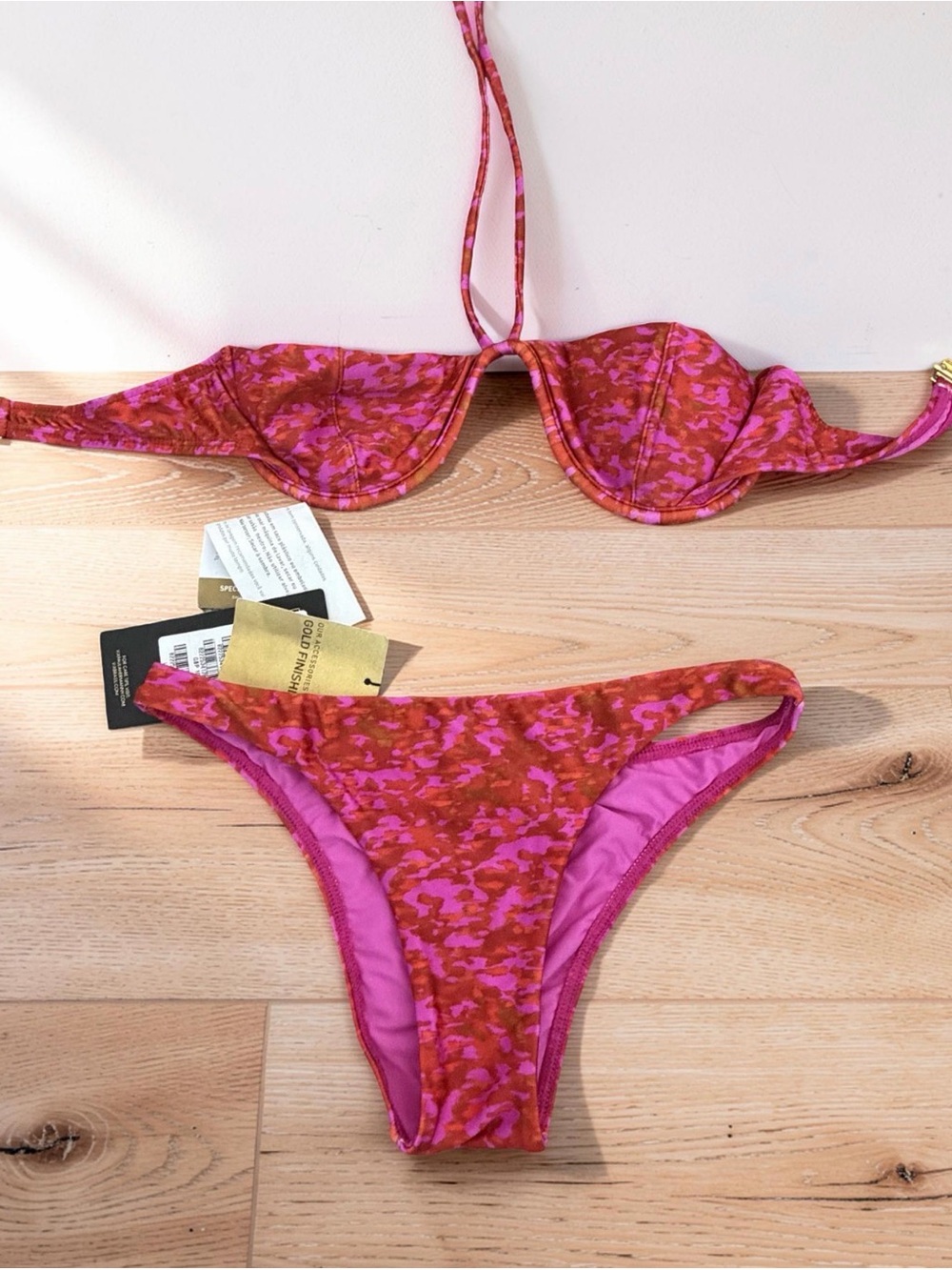 New VIX Halter Top Bikini Set